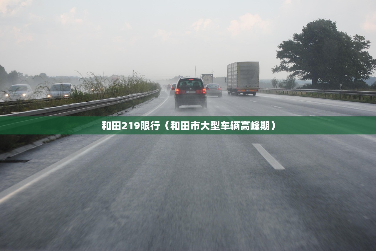 和田219限行(和田市大型车辆高峰期) 和田219限行(和田市大型车辆高峰期)