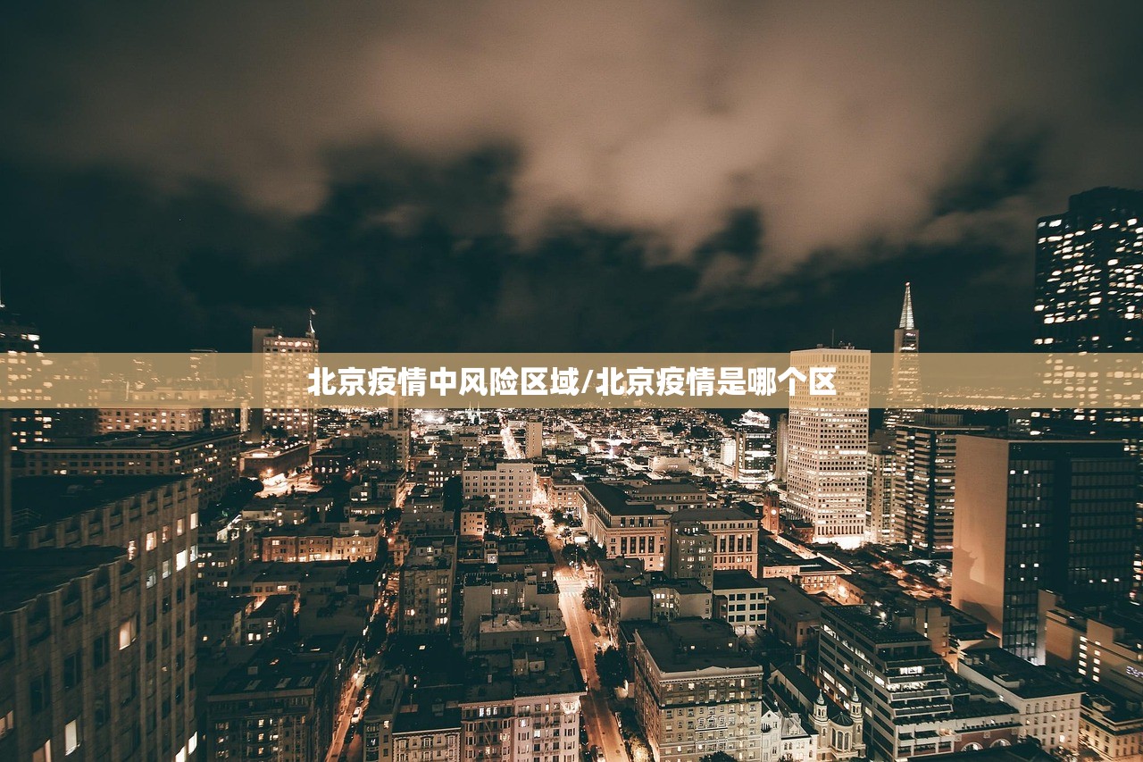 北京疫情中风险区域/北京疫情是哪个区 北京疫情中风险区域/北京疫情是哪个区