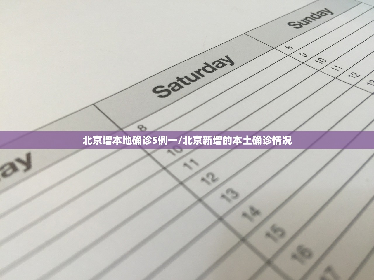 北京增本地确诊5例一/北京新增的本土确诊情况 北京增本地确诊5例一/北京新增的本土确诊情况