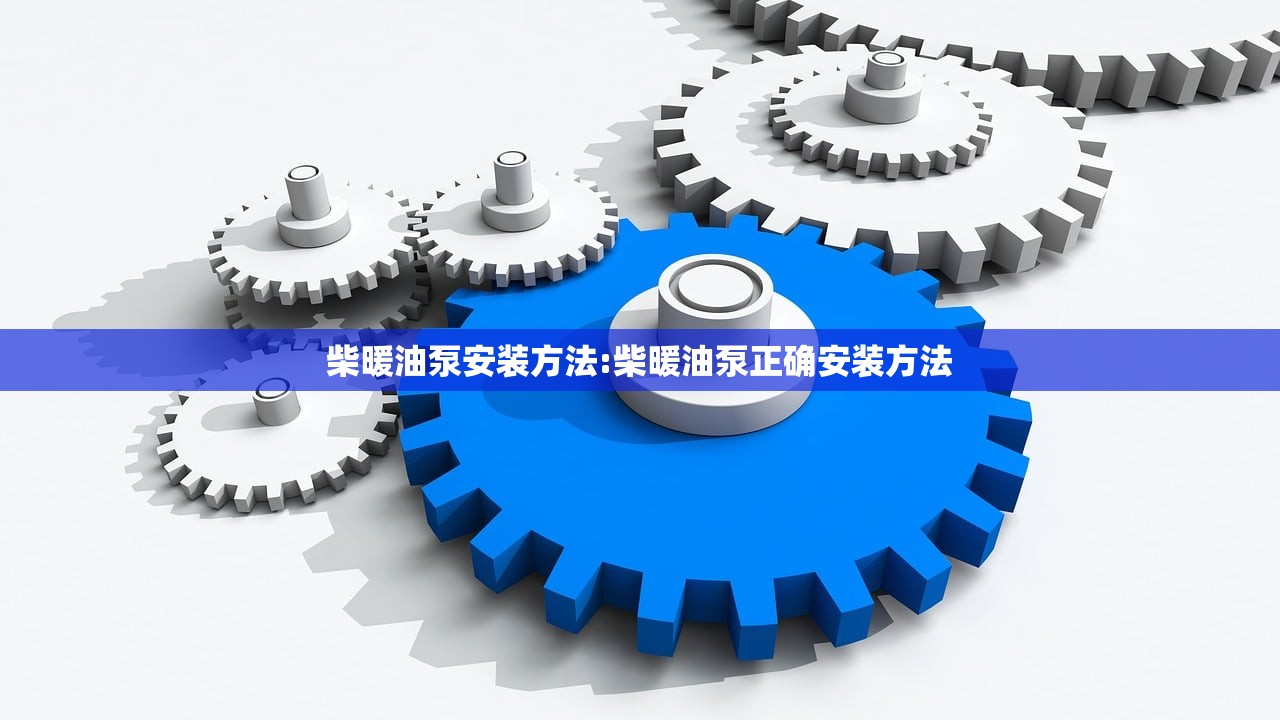 柴暖油泵安装方法:柴暖油泵正确安装方法 柴暖油泵安装方法:柴暖油泵正确安装方法