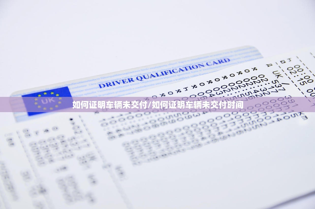 如何证明车辆未交付/如何证明车辆未交付时间 如何证明车辆未交付/如何证明车辆未交付时间
