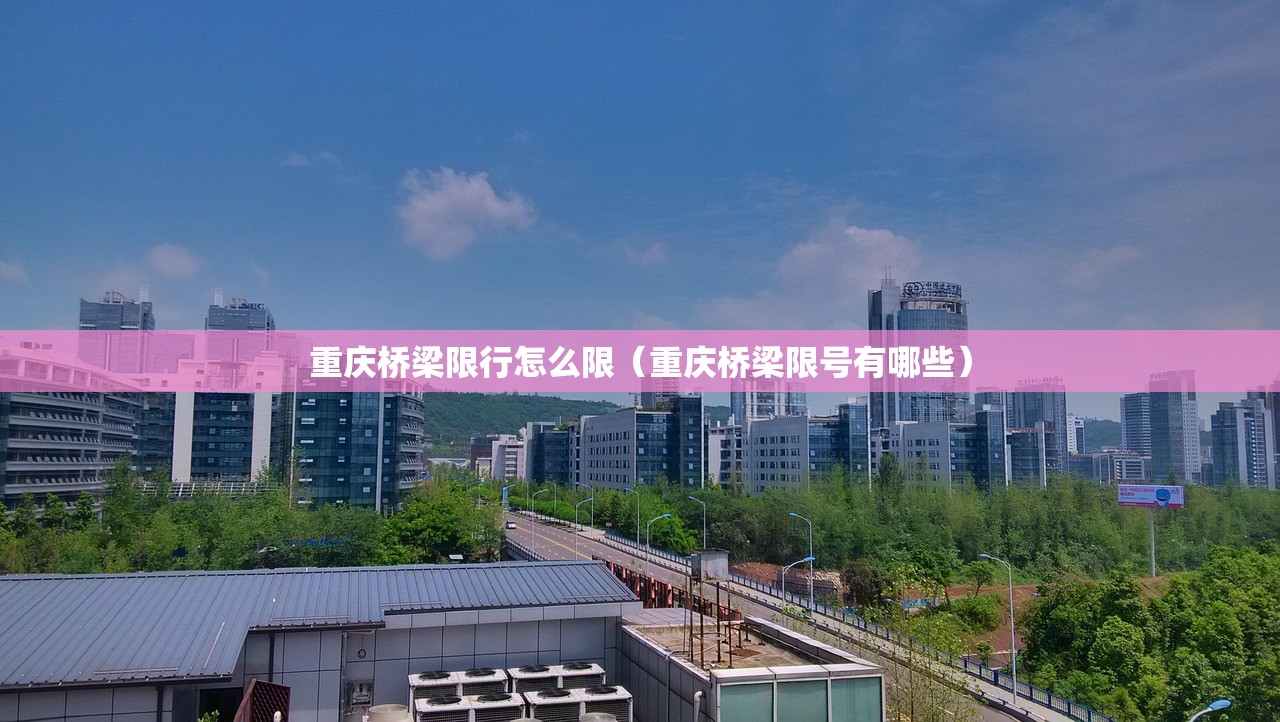 重庆桥梁限行怎么限(重庆桥梁限号有哪些) 重庆桥梁限行怎么限(重庆桥梁限号有哪些)