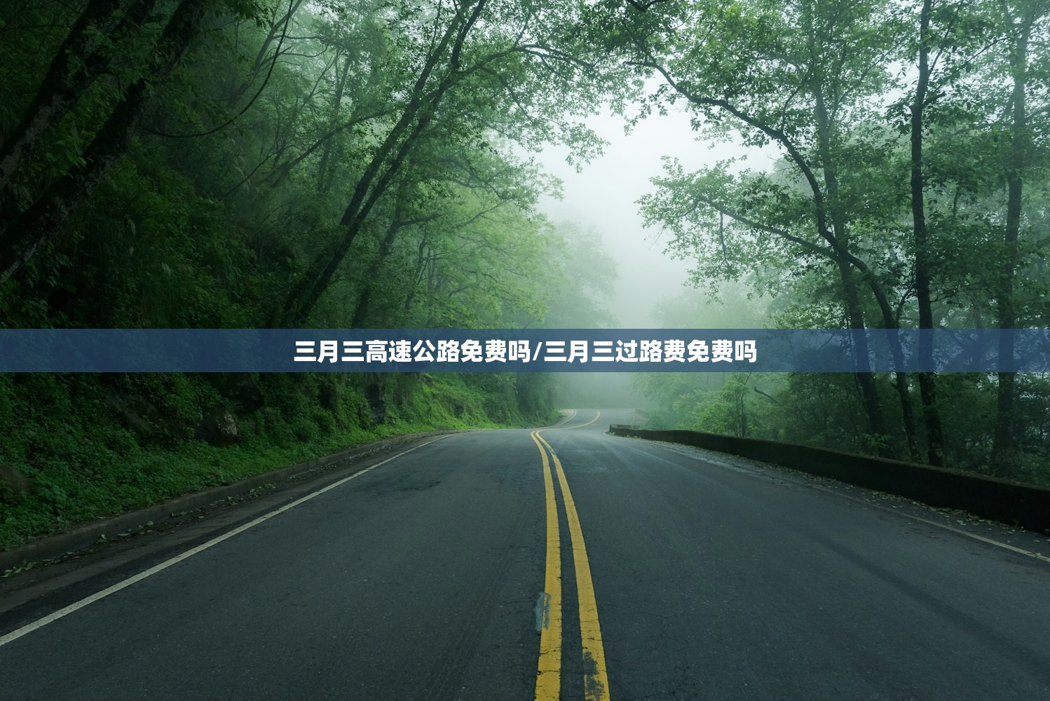 三月三高速公路免费吗/三月三过路费免费吗