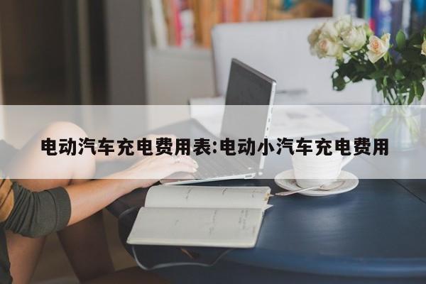 电动汽车充电费用表:电动小汽车充电费用